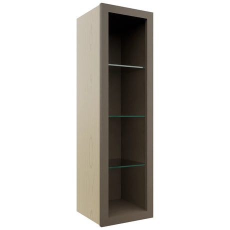 Fabuwood Mocha NDW1242 Wall Standard No Door Cabinet, Front View