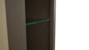 Fabuwood Mocha NDW1242 Wall Standard No Door Cabinet, Detail View