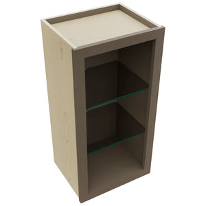 Fabuwood Mocha NDW1530 Wall Standard No Door Cabinet, Top View