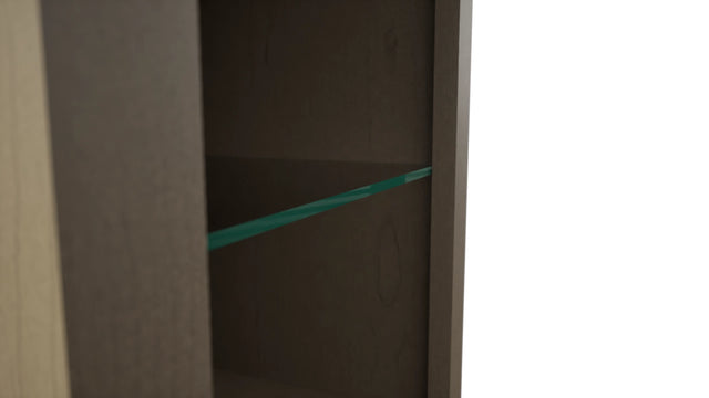 Fabuwood Mocha NDW1530 Wall Standard No Door Cabinet, Detail View