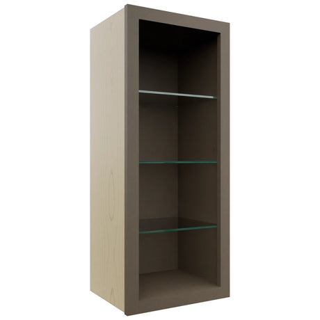 Fabuwood Mocha NDW1536 Wall Standard No Door Cabinet, Front View