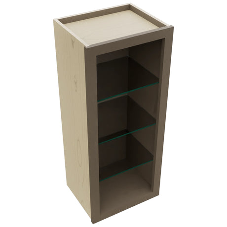 Fabuwood Mocha NDW1536 Wall Standard No Door Cabinet, Top View