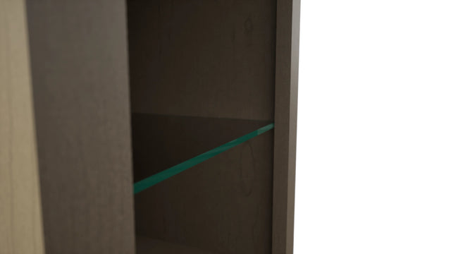 Fabuwood Mocha NDW1536 Wall Standard No Door Cabinet, Detail View