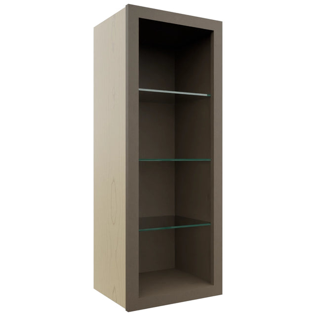 Fabuwood Mocha NDW1539 Wall Standard No Door Cabinet, Front View