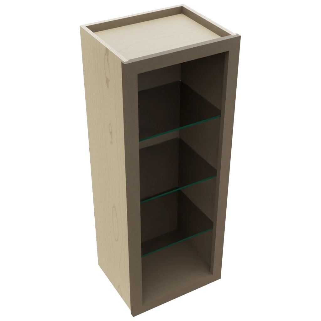 Fabuwood Mocha NDW1539 Wall Standard No Door Cabinet, Top View