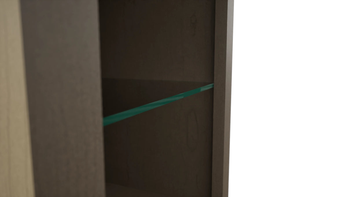 Fabuwood Mocha NDW1539 Wall Standard No Door Cabinet, Detail View