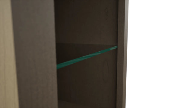Fabuwood Mocha NDW1539 Wall Standard No Door Cabinet, Detail View