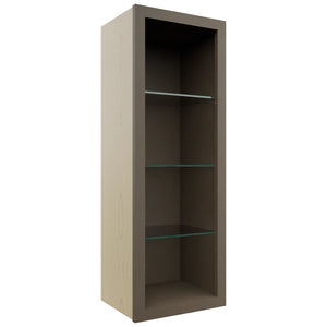 Fabuwood Mocha NDW1542 Wall Standard No Door Cabinet, Front View