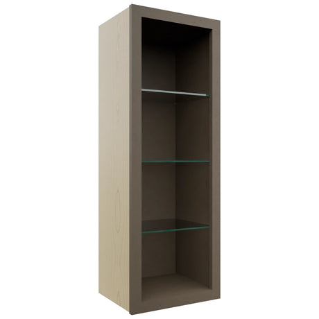 Fabuwood Mocha NDW1542 Wall Standard No Door Cabinet, Front View