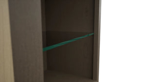 Fabuwood Mocha NDW1830 Wall Standard No Door Cabinet, Detail View