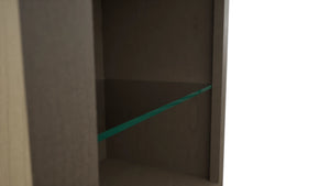 Fabuwood Mocha NDW1836 Wall Standard No Door Cabinet, Detail View
