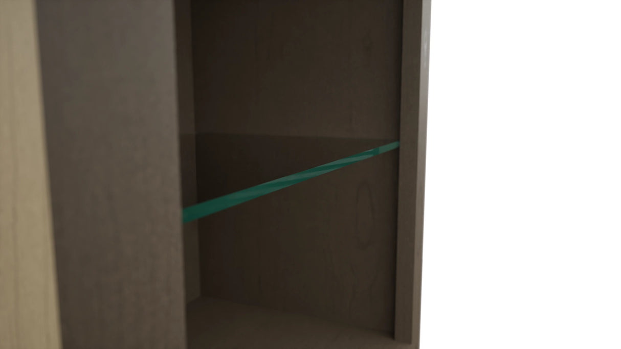 Fabuwood Mocha NDW1839 Wall Standard No Door Cabinet, Detail View