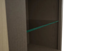 Fabuwood Mocha NDW1839 Wall Standard No Door Cabinet, Detail View