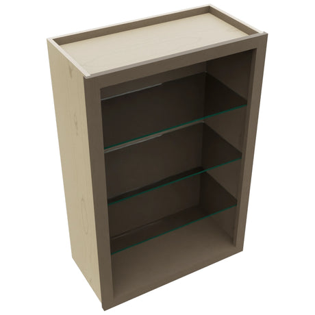 Fabuwood Mocha NDW2436 Wall Standard No Door Cabinet, Top View