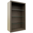 Fabuwood Mocha NDW2439 Wall Standard No Door Cabinet, Front View