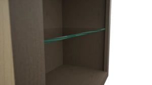Fabuwood Mocha NDW2442 Wall Standard No Door Cabinet, Detail View