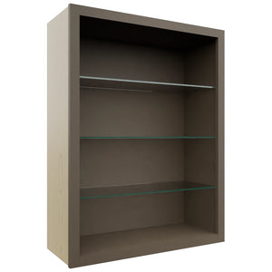 Fabuwood Mocha NDW3039 Wall Standard No Door Cabinet, Front View