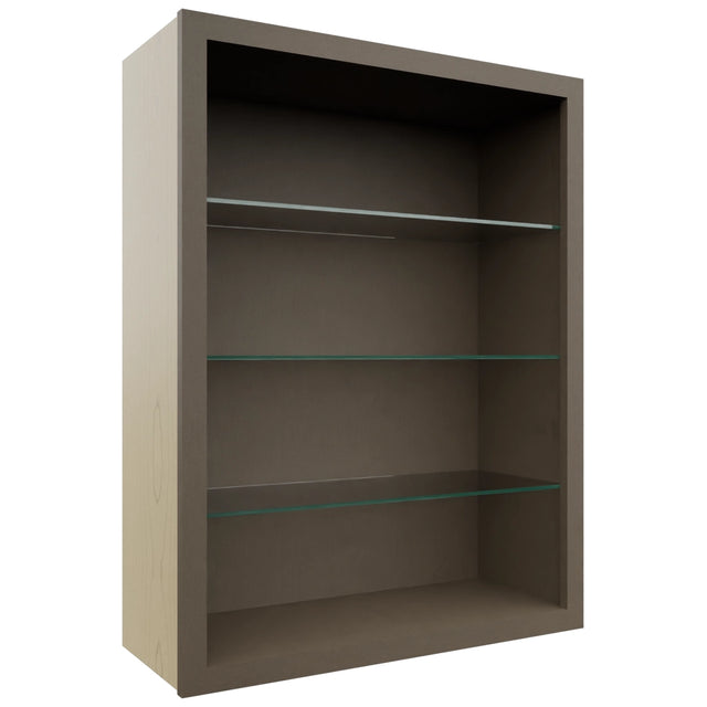 Fabuwood Mocha NDW3039 Wall Standard No Door Cabinet, Front View