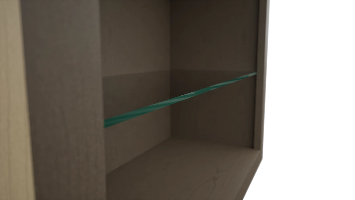 Fabuwood Mocha NDW3039 Wall Standard No Door Cabinet, Detail View