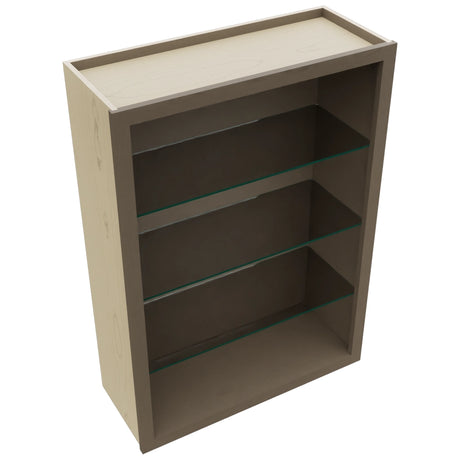 Fabuwood Mocha NDW3042 Wall Standard No Door Cabinet, Top View