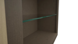 Fabuwood Mocha NDW3042 Wall Standard No Door Cabinet, Detail View