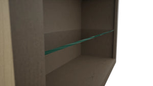 Fabuwood Mocha NDW3639 Wall Standard No Door Cabinet, Detail View