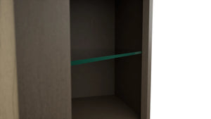 Fabuwood Mocha NDWDC2430 Wall Corner Diagonal No Door Cabinet, Detail View