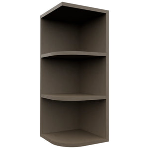 Fabuwood Mocha OE1230 Wall Open End Cabinet, Front View