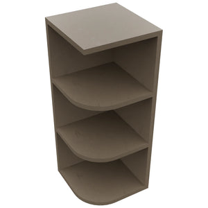 Fabuwood Mocha OE1230 Wall Open End Cabinet, Top View