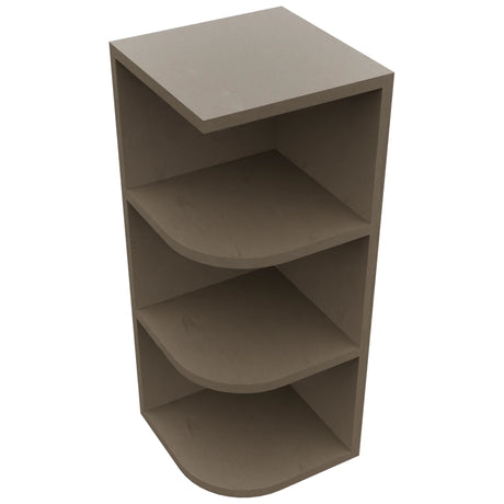 Fabuwood Mocha OE1230 Wall Open End Cabinet, Top View