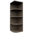 Fabuwood Mocha OE1236 Wall Open End Cabinet, Front View