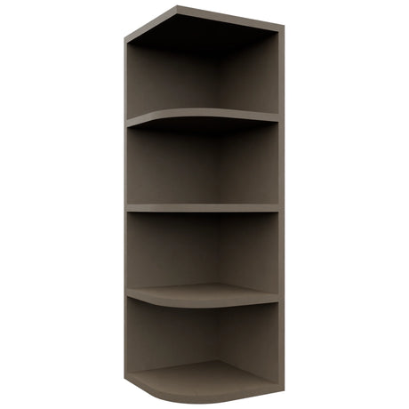 Fabuwood Mocha OE1236 Wall Open End Cabinet, Front View