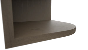 Fabuwood Mocha OE1236 Wall Open End Cabinet, Detail View