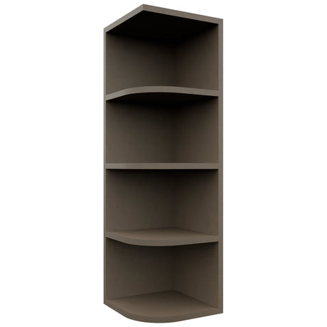 Fabuwood Mocha OE1239 Wall Open End Cabinet, Front View