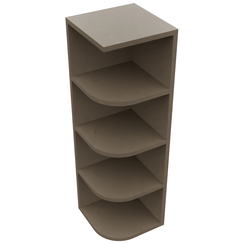 Fabuwood Mocha OE1239 Wall Open End Cabinet, Top View