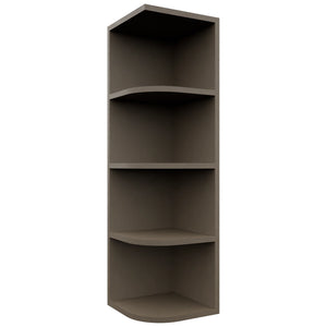 Fabuwood Mocha OE1242 Wall Open End Cabinet, Front View