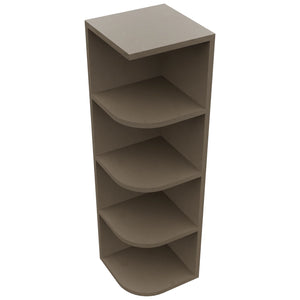 Fabuwood Mocha OE1242 Wall Open End Cabinet, Top View