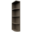Fabuwood Mocha OEL636 Wall Open End Cabinet, Front View