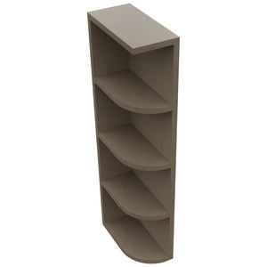 Fabuwood Mocha OEL636 Wall Open End Cabinet, Top View
