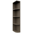 Fabuwood Mocha OEL642 Wall Open End Cabinet, Front View