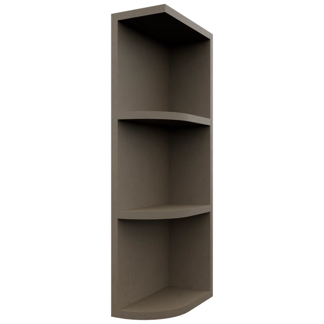 Fabuwood Mocha OER630 Wall Open End Cabinet, Front View