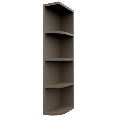 Fabuwood Mocha OER636 Wall Open End Cabinet, Front View