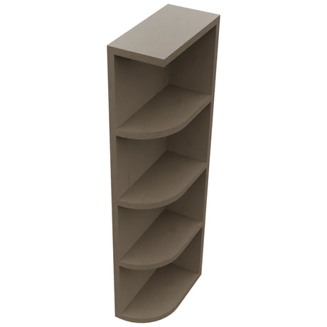Fabuwood Mocha OER636 Wall Open End Cabinet, Top View