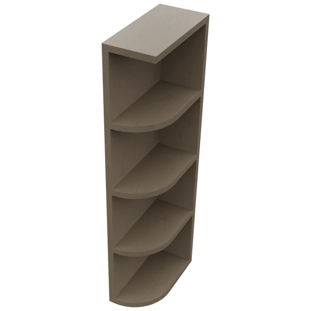 Fabuwood Mocha OER636 Wall Open End Cabinet, Top View