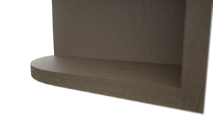 Fabuwood Mocha OER639 Wall Open End Cabinet, Detail View