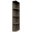 Fabuwood Mocha OER642 Wall Open End Cabinet, Front View