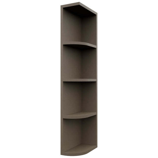 Fabuwood Mocha OER642 Wall Open End Cabinet, Front View