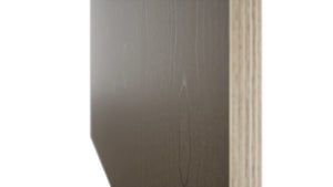 Fabuwood Mocha PLY-3/4 Panel, Detail View