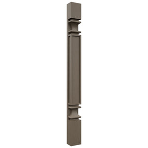 Fabuwood Mocha PP-BASE Base Pilaster, Front View
