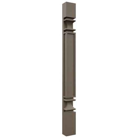 Fabuwood Mocha PP-BASE Base Pilaster, Front View